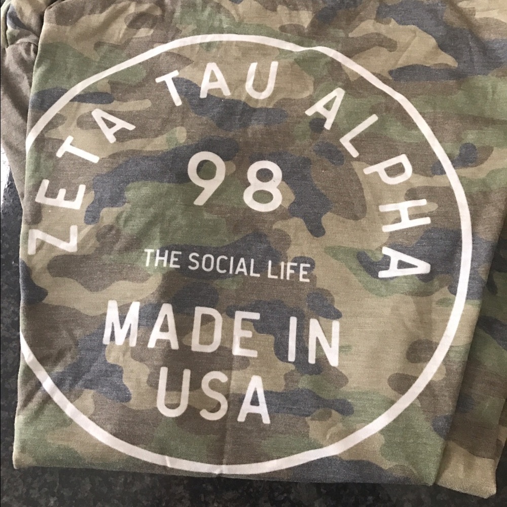 Army print Zeta Shirt
