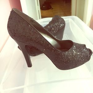 Sparkly heels