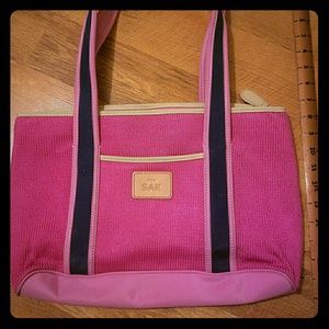 Pink handbag