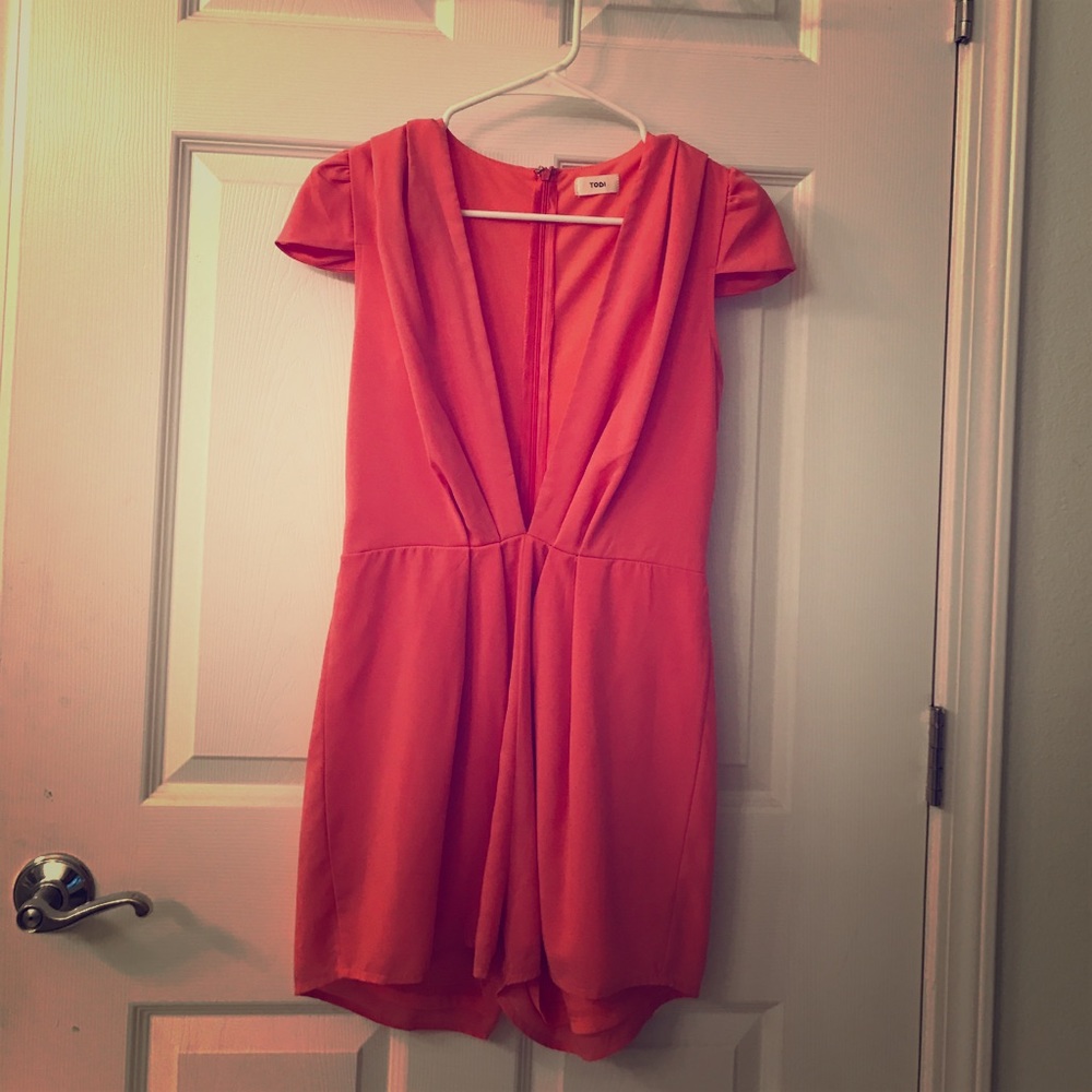 Deep V romper
