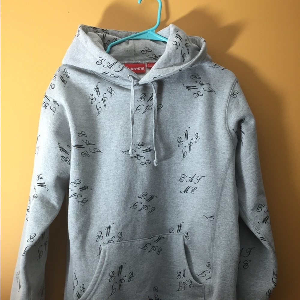 Supreme Hoodie " Eat Me "