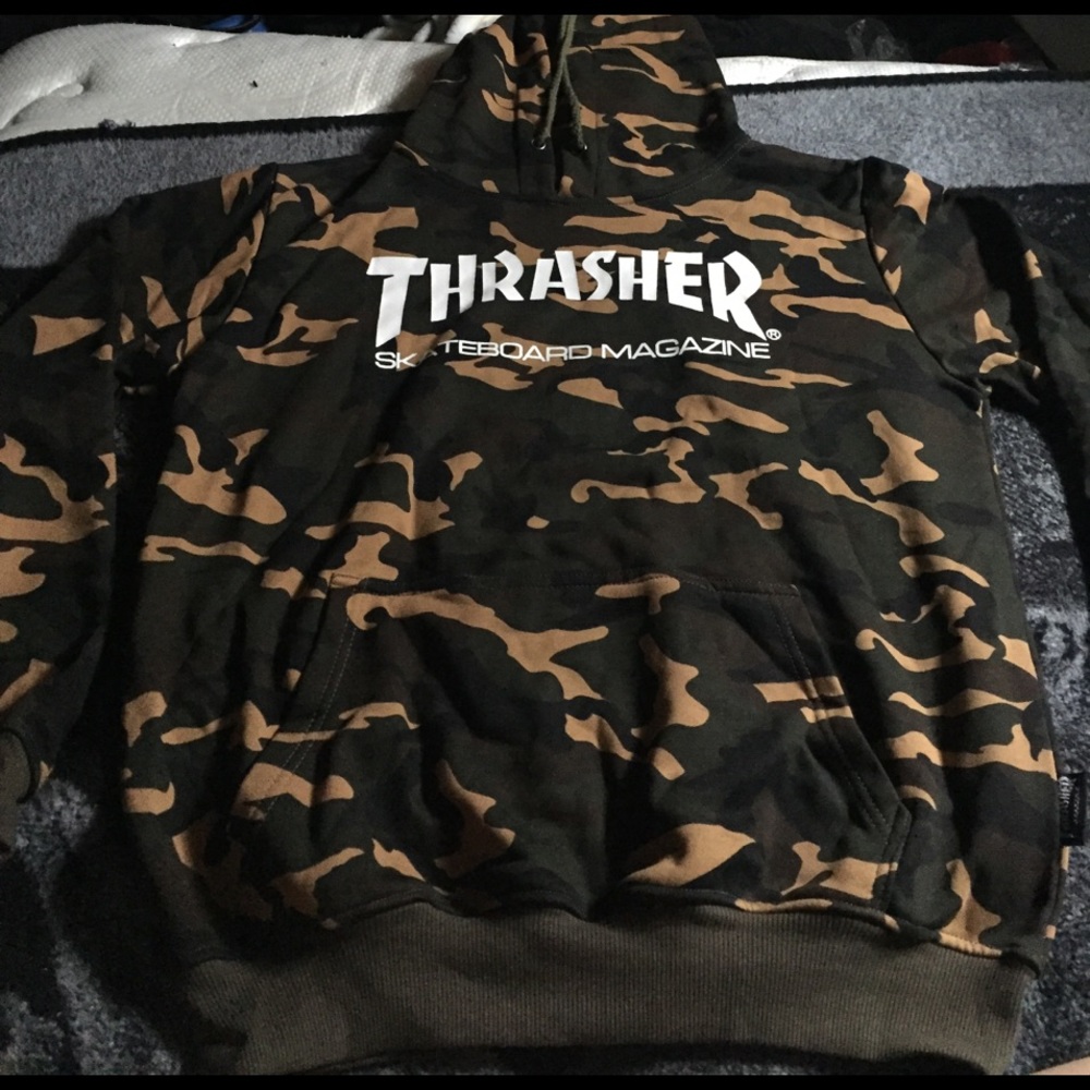Camo Thrasher Hoodie