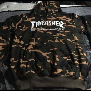 Camo Thrasher Hoodie