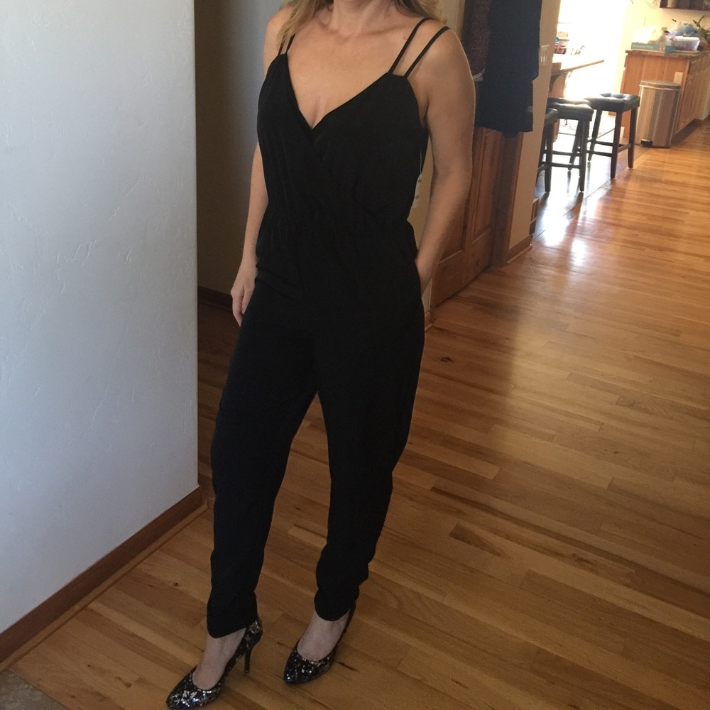 Classy Black Jumpsuit Size Medium