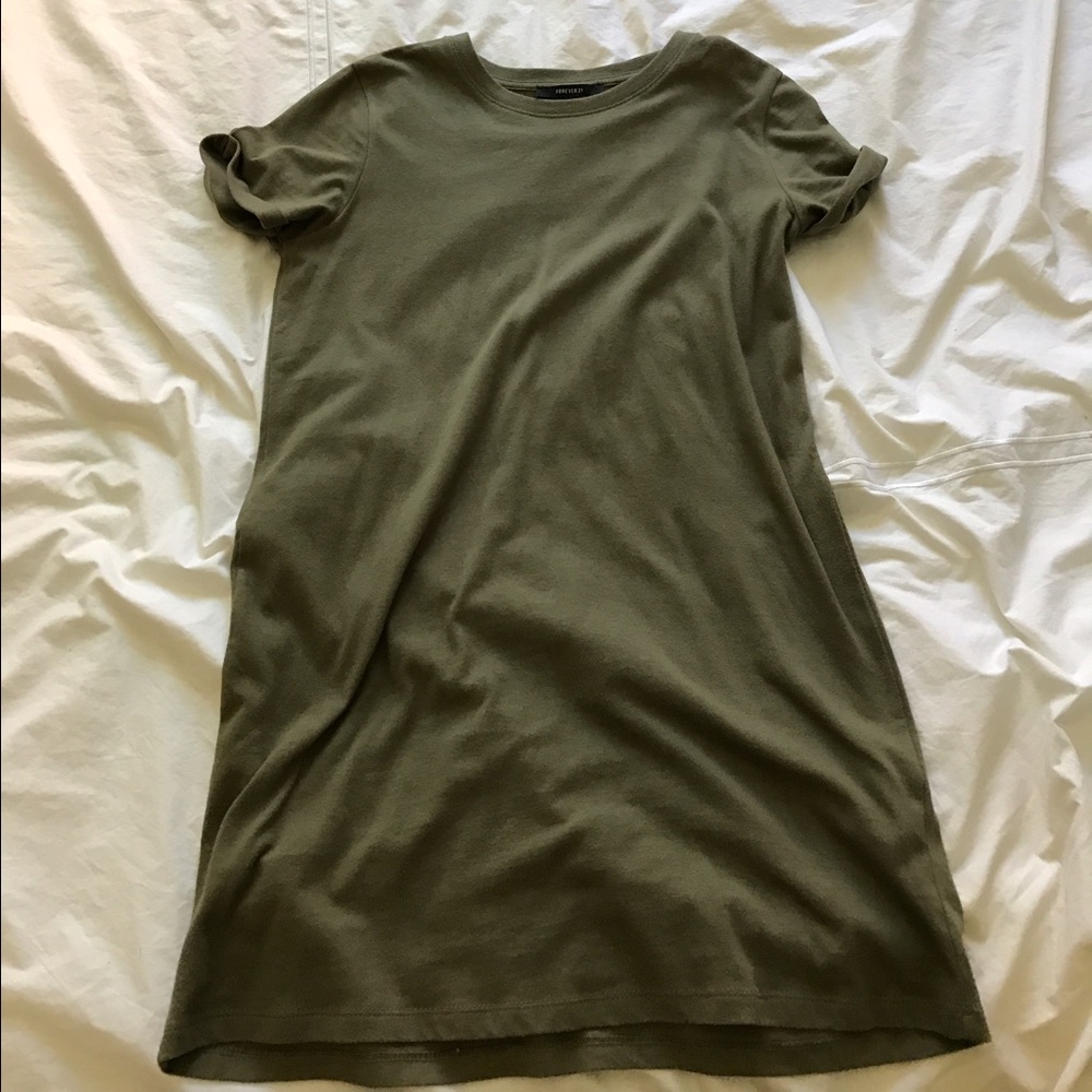 Olive green t-shirt