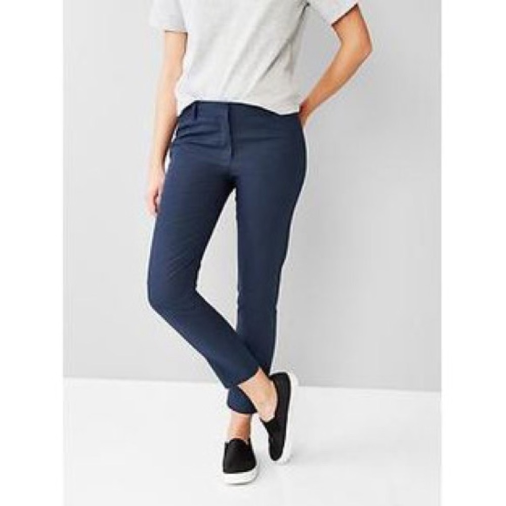GAP skinny mini slimmer khakis