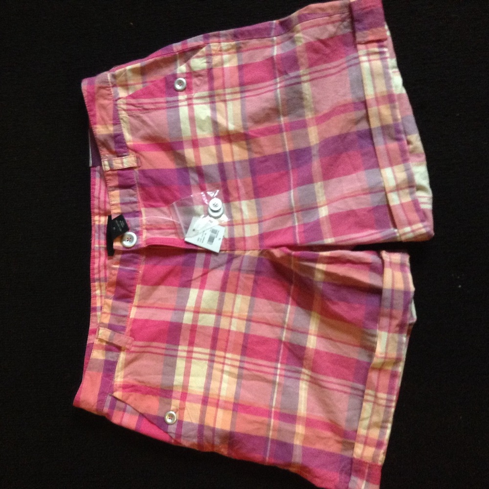 Lane Bryant plaid SHORT size 16