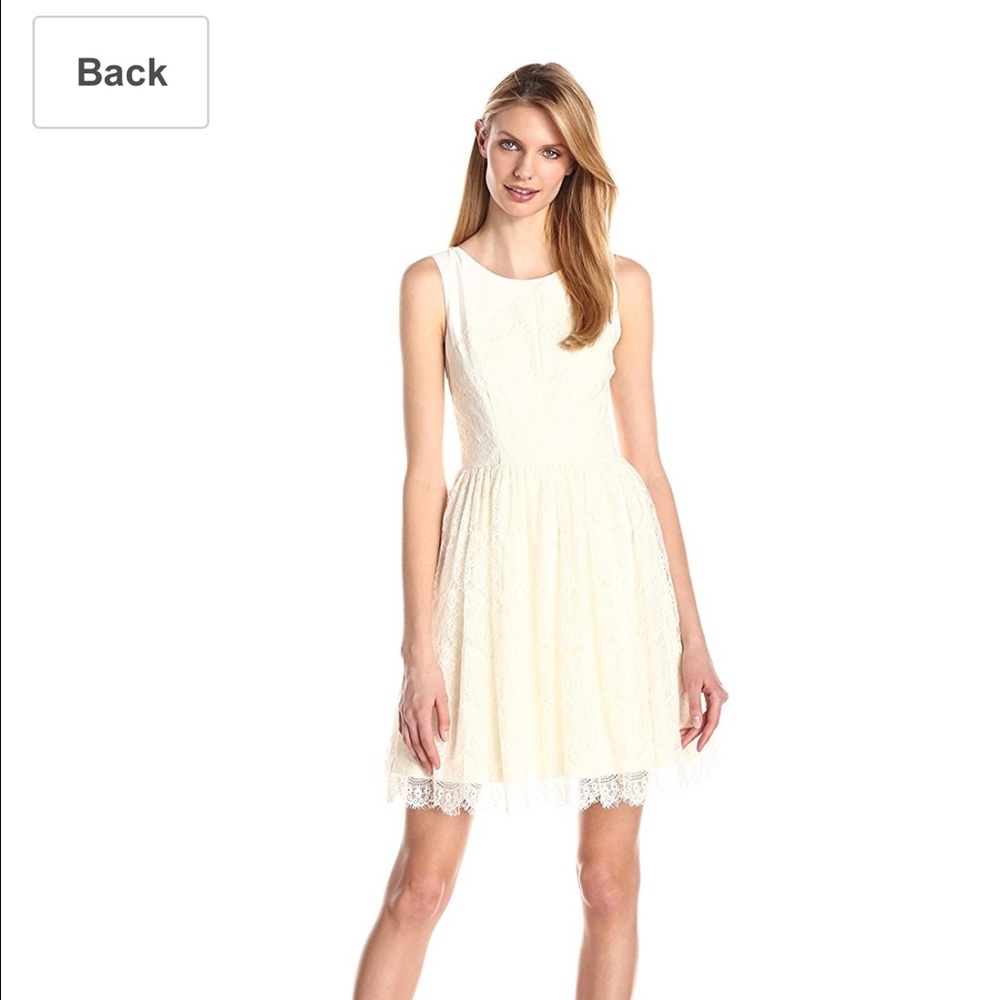 NWT Jessica Simpson fit and flare lace dress