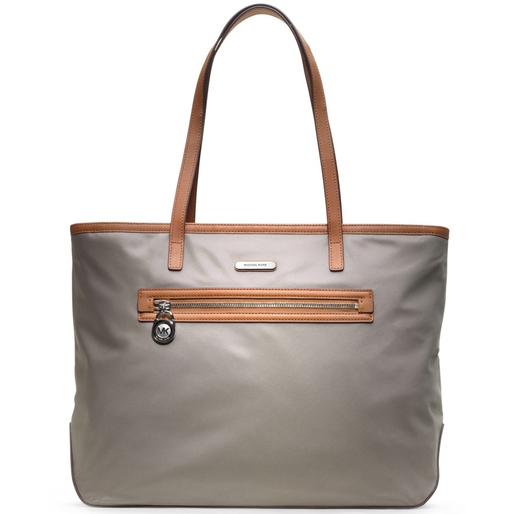Michael Kors gray kempton tote