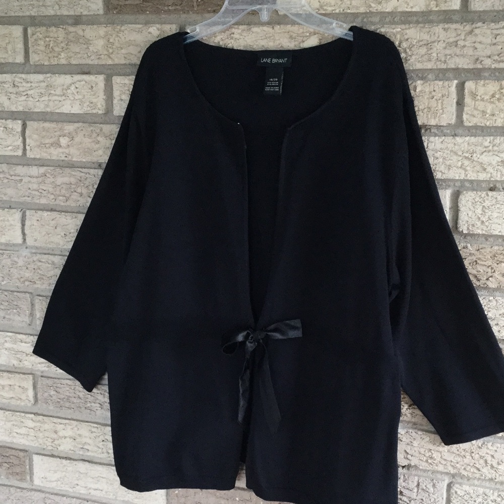Super Cute Plus Size Black Cardigan Sz 18/20
