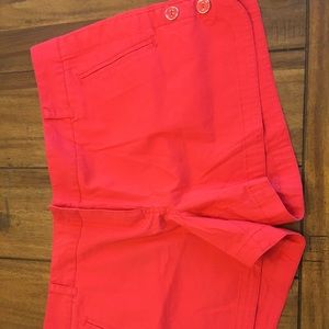 Red shorts from the Limited