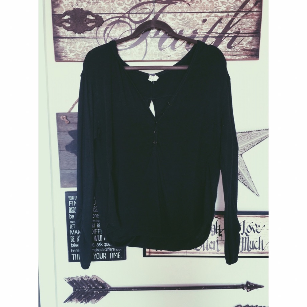 Free People Knit Henley ✨