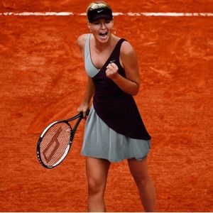 Gorgeous Maria Sharapova Nike Tennis Dress