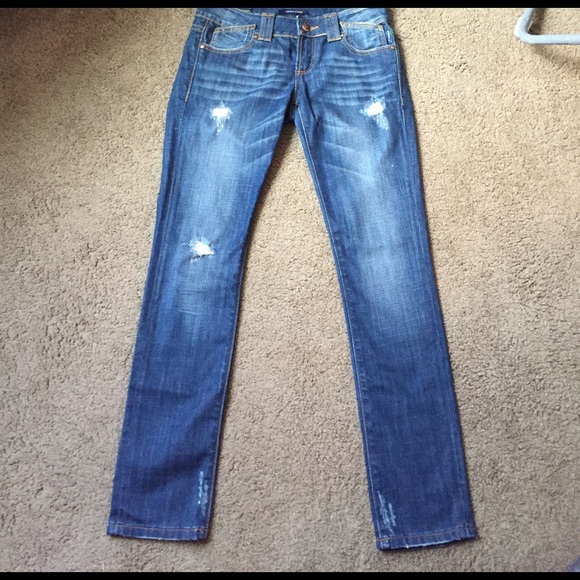 Vigoss Denim - Vigoss Studio Straight Cuffed Jeans