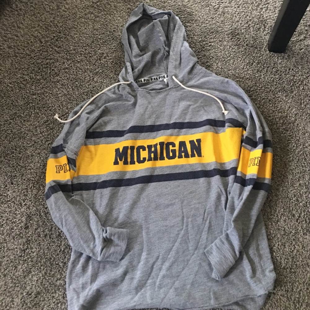 Victoria Secret Pink Michigan Hoodie.
