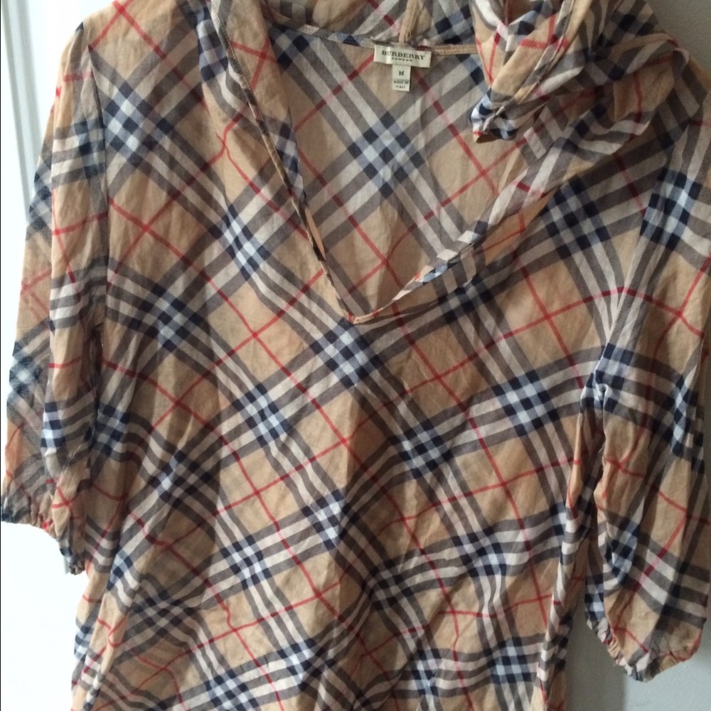 Burberry swimwear over top