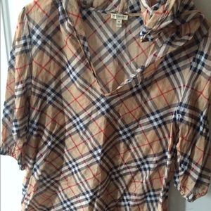 Burberry swimwear over top