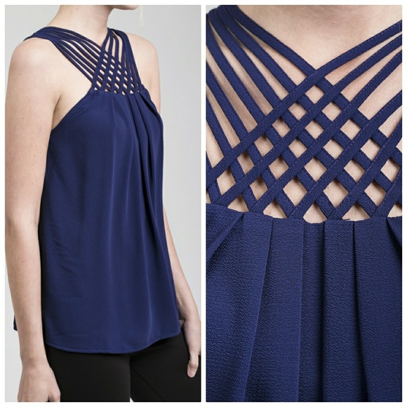 Closet closing! Criss-cross woven tank - Picture 2 of 3