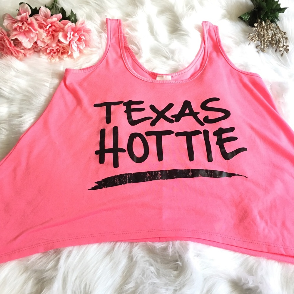 🌵🌸"Texas Hottie" Asymmetrical Tank Top!🌵🌸