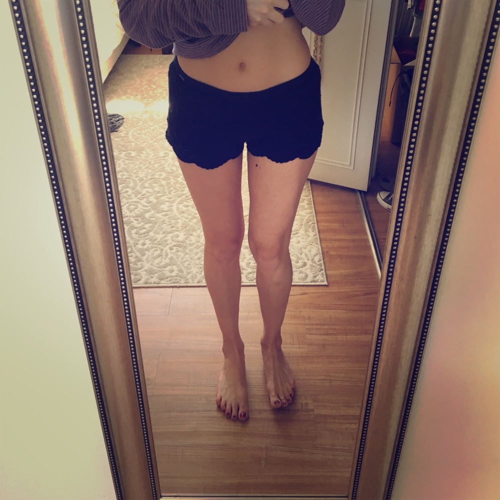 Crochet shorts