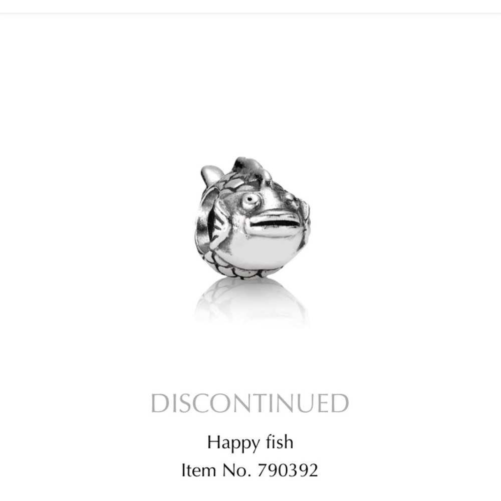 ✨Final Price Drop✨ Pandora 'Happy Fish' 🐟Charm