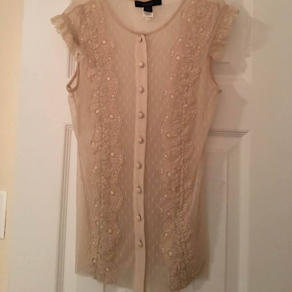 Nude blouse