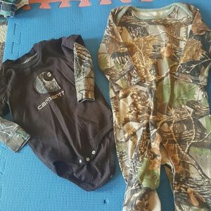 Camouflage onesies
