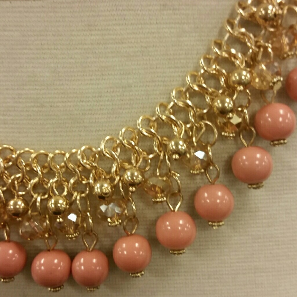 Beaded Statement Necklace - image 3