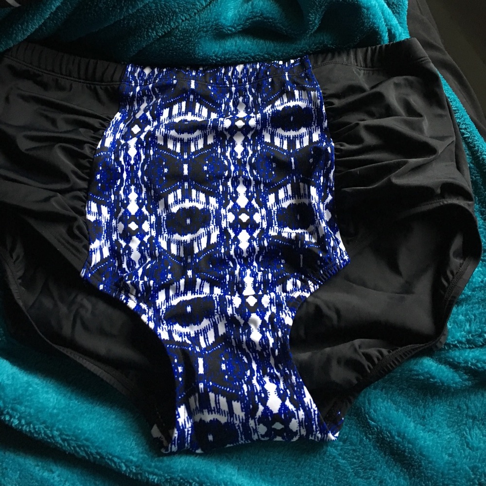 High-Waist Swim Bottom