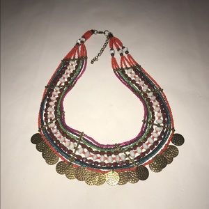 BEAUTIFUL COLORFUL BEADED NECKLACE