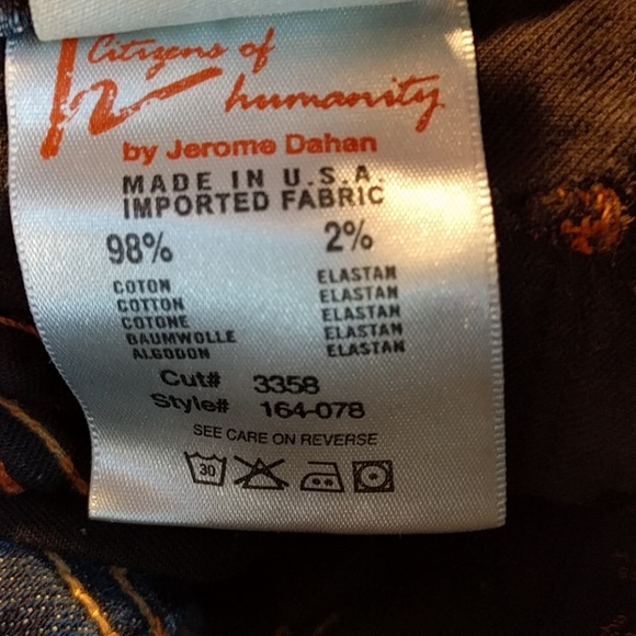 Vintage! citizens for humanity flair flare retro vintage jeans - Picture 6 of 8