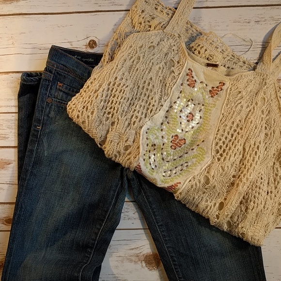 Vintage! citizens for humanity flair flare retro vintage jeans - Picture 7 of 8