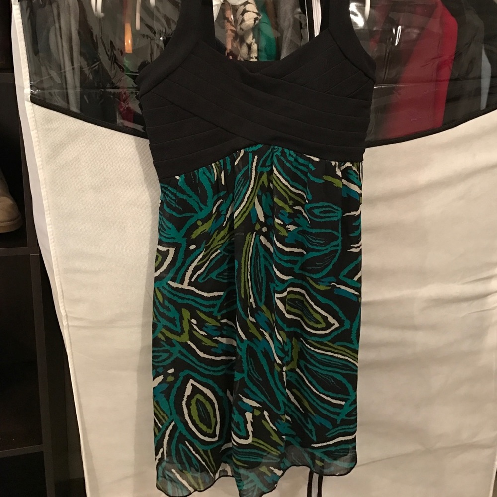 Merger & Madison green and black dress size 8