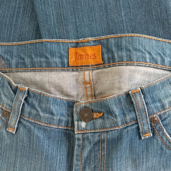 Vintage James jeans relaxed fit with leg flare at bottom - Picture 3 of 7