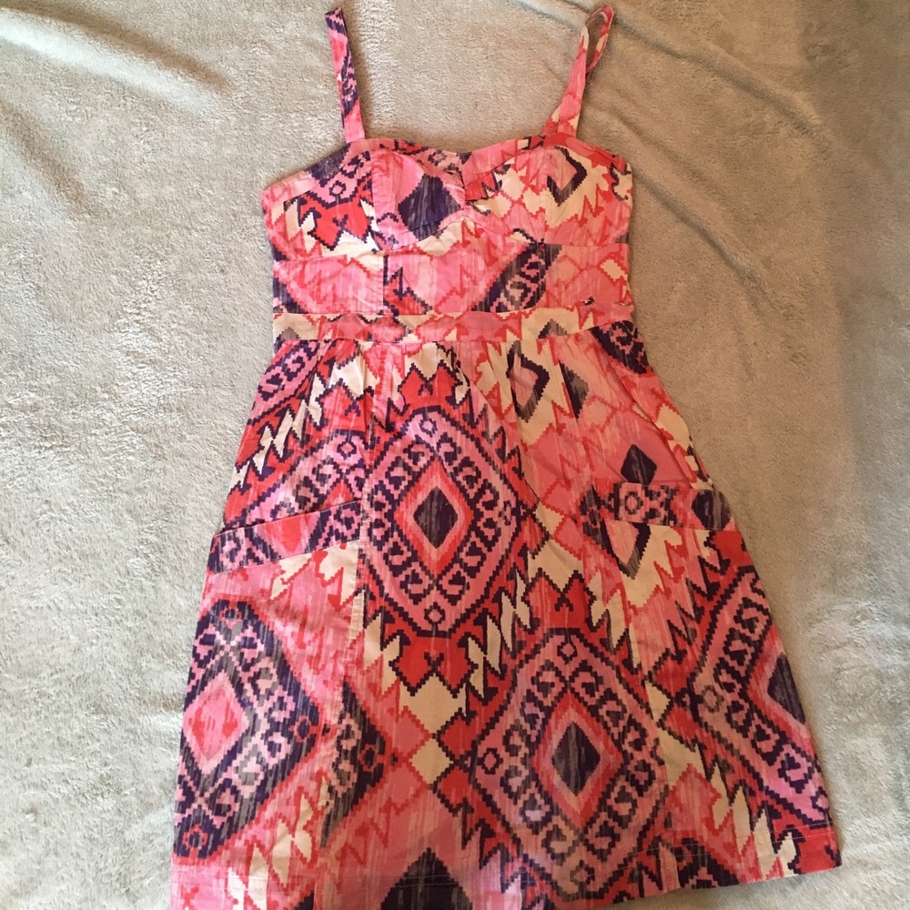 American eagle aztec print dress
