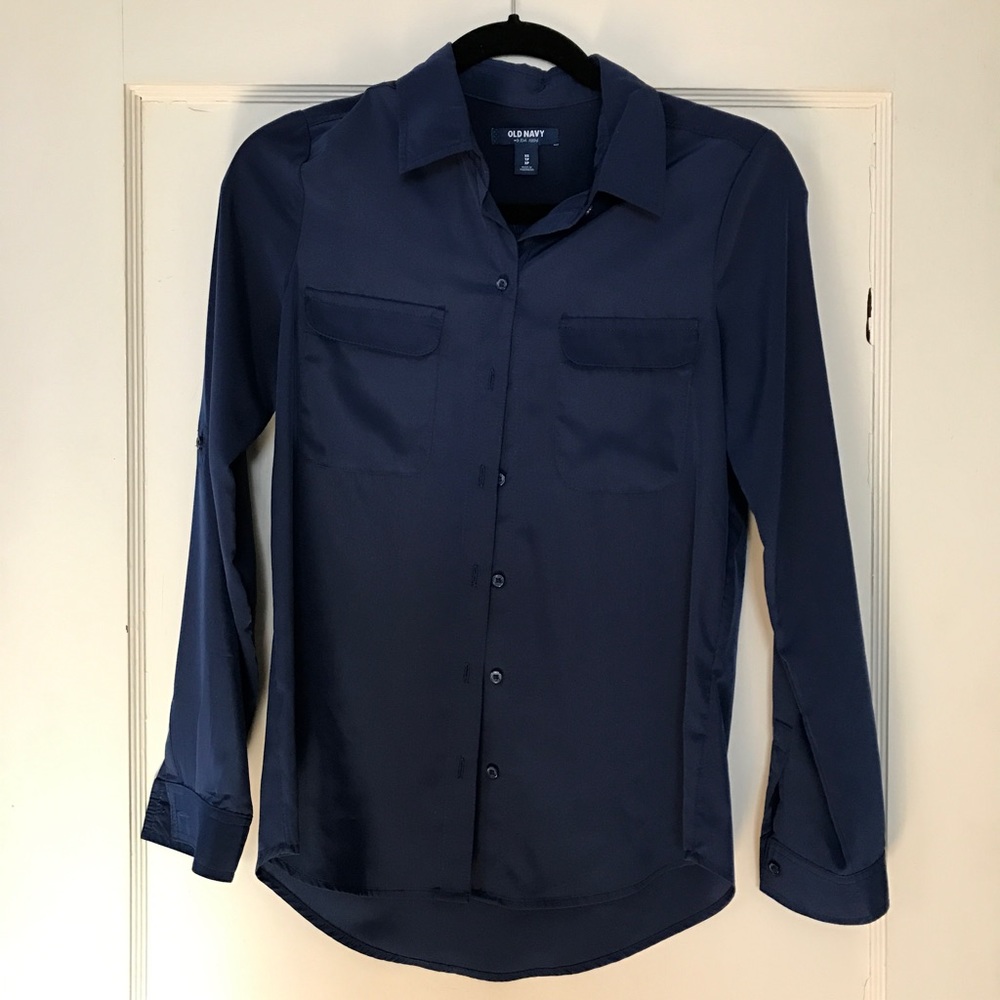 Navy Collared shirt