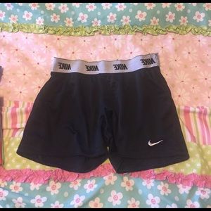 Little girl Nike shorts