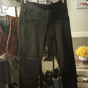 Black Rock & Republic Moto pants with zipper detai