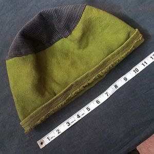 Zoe Designs hemp/corduroy and canvas hat