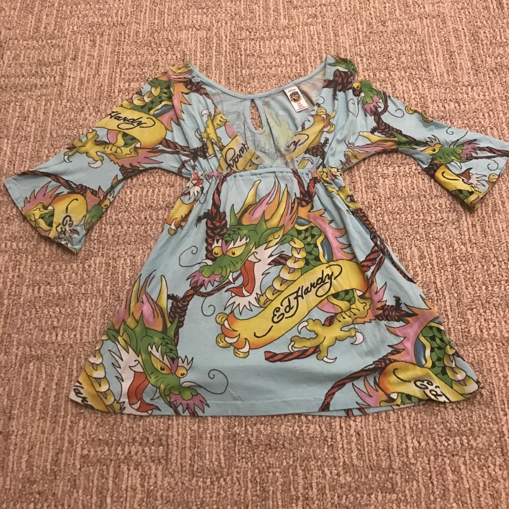Ed Hardy Top Sz XS