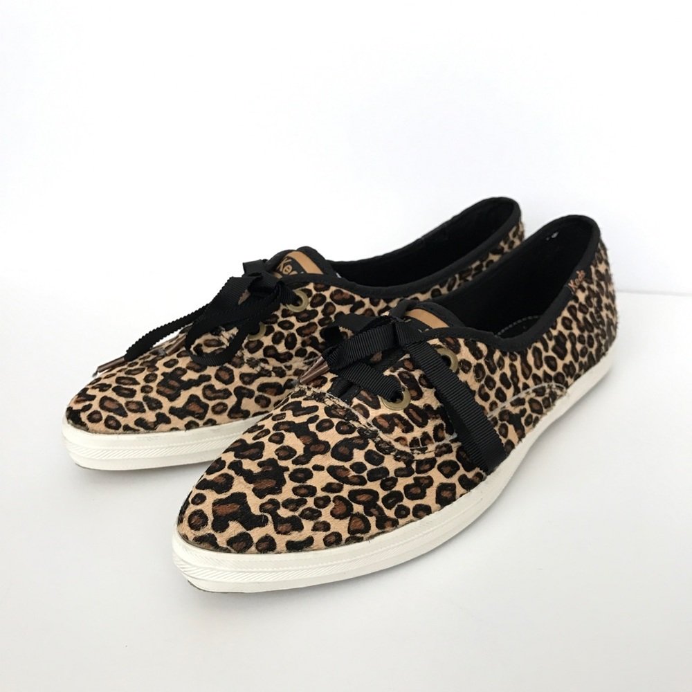 Keds Pointer Spur Leopard Print Womens Sneakers