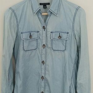 Banana Republic Chambray button down