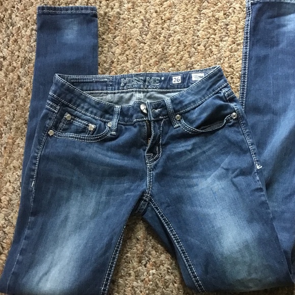 Miss Me Jeggings Size 26
