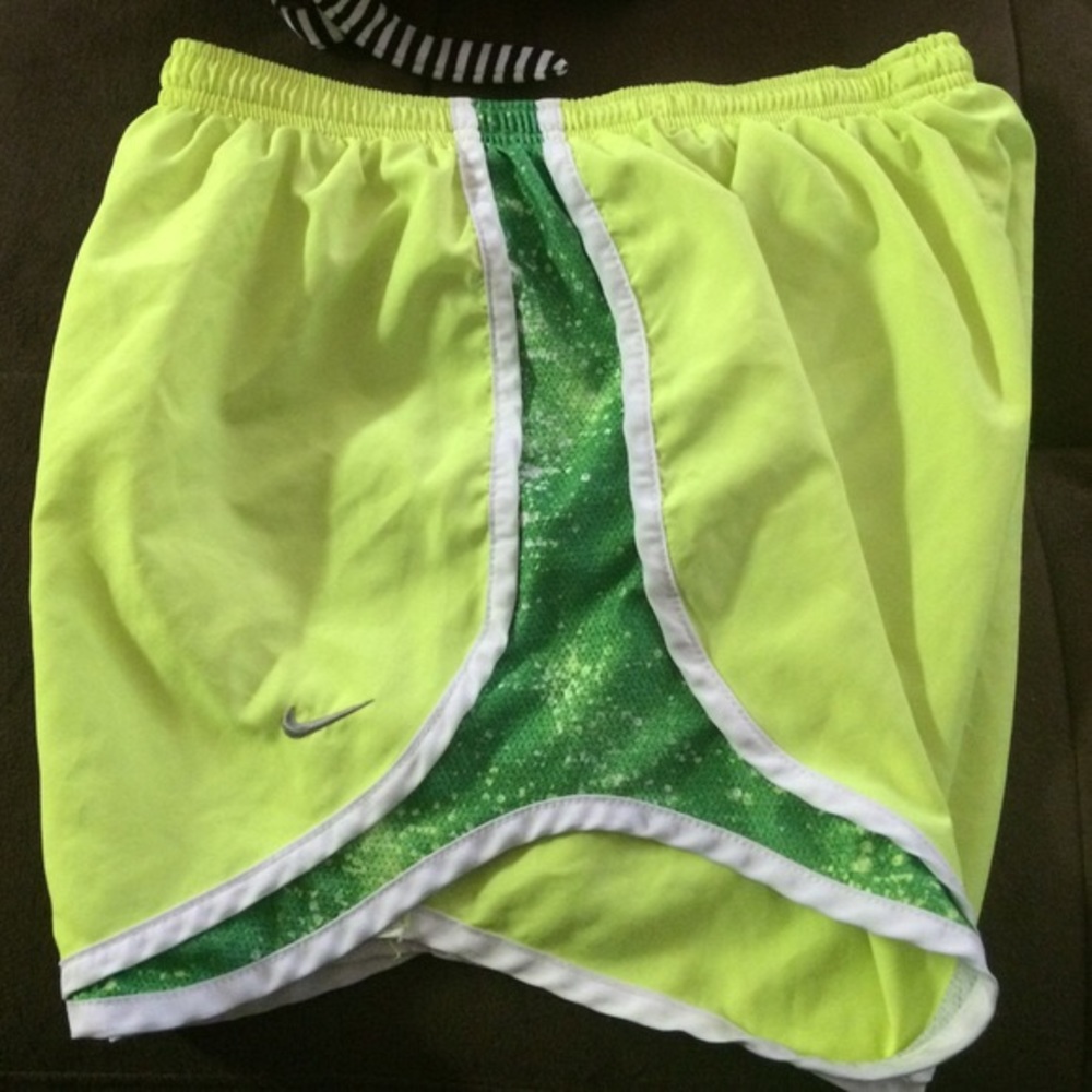 XS Yellow Nike Running Shorts