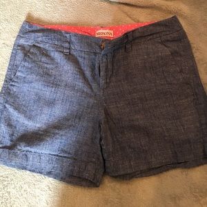 Merona chambray shorts size 2