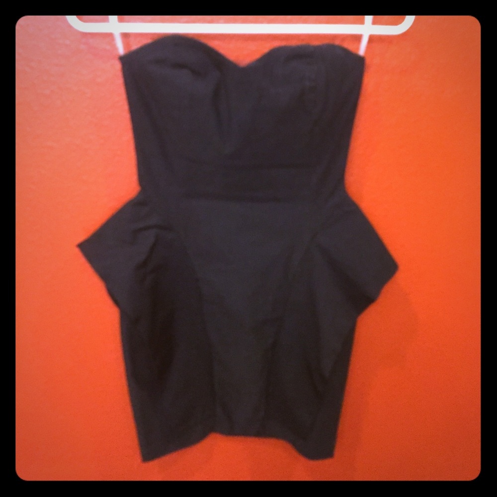 Party perfect mini black dress