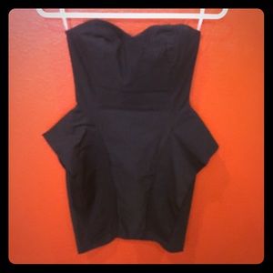 Party perfect mini black dress