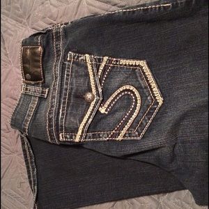 Silver Suki Jeans