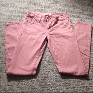 Refuge dusty rose jeggings