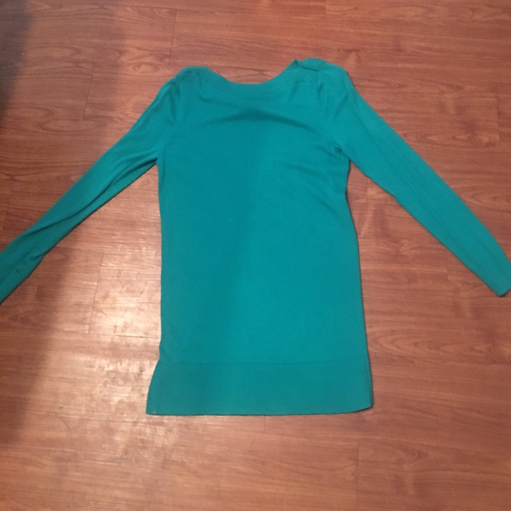 Loft fitted green sweater